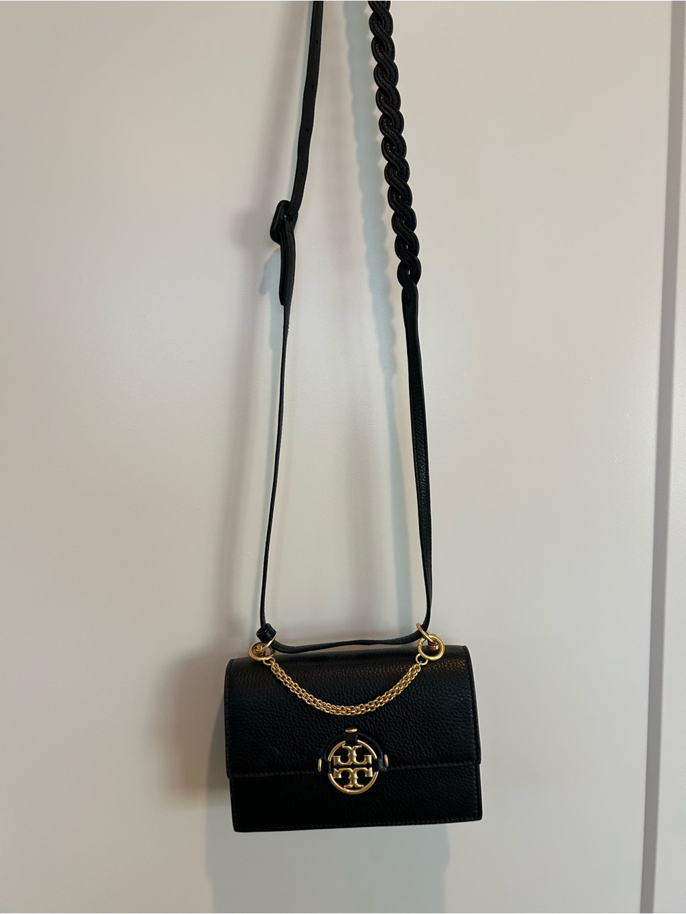 Tory Burch Miller Mini Leather Crossbody Bag - Picture 2 of 9